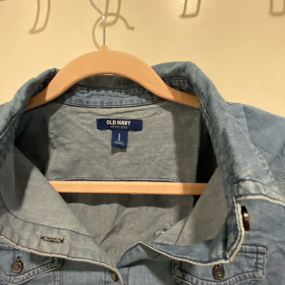 Denim top - Picture 2 of 2